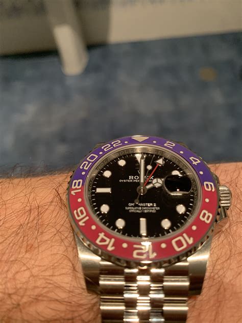 I have wet my watch with the crown open Rolex 126710blro 